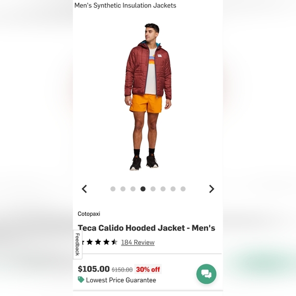 Cotopaxi Men's Jacket XL - Picture 6 of 7